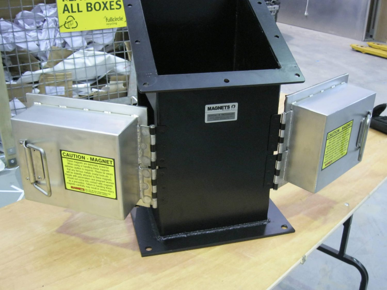 Hump & Deep Field Housed Chute Magnets 4 Chute magnet 3 scaled