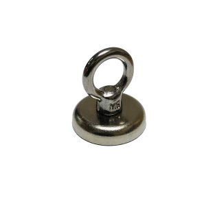 Neodymium Magnets 215 36mm x 8mm Neodymium Pot With Eyelet