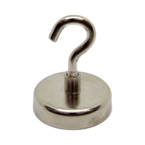 Neodymium Magnets 238 60mm x 15mm Neodymium Pot With Hook