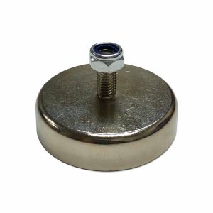 Neodymium Magnets 239 60mm x 15mm Neodymium Male Threaded Pot