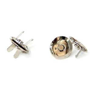 Neodymium Magnets 297 16mm x 2.5mm Silver Magnetic Bag Clasp