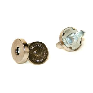 Neodymium Magnets 298 18mm x 5mm Silver Magnetic Bag Clasp