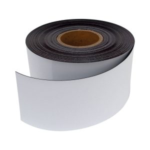 Whiteboards and Accessories 22 100mm White Magnetic Strip