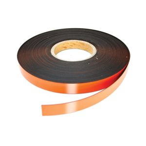 Whiteboards and Accessories 13 20mm Orange Magnetic Strip
