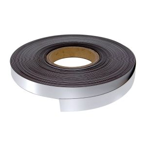 Whiteboards and Accessories 16 20mm White WO/WO Magnetic Strip