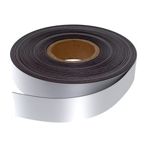 Whiteboards and Accessories 18 40mm White WO/WO Magnetic Strip