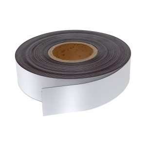 Whiteboards and Accessories 19 50mm White WO/WO Magnetic Strip