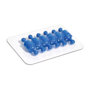 Whiteboards and Accessories 28 Blue Neodymium Pin Magnets | Cards of 12