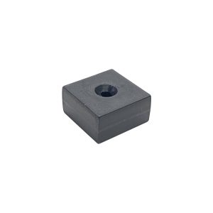 Neodymium Magnets 148 25.4mm x 25.4mm x 12.7mm Plastic Coated Neodymium Block