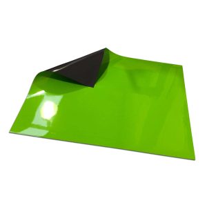Magnetic Sheeting 20 Pre Cut Magnetic Sheeting - Green with Write on/Wipe off Laminate