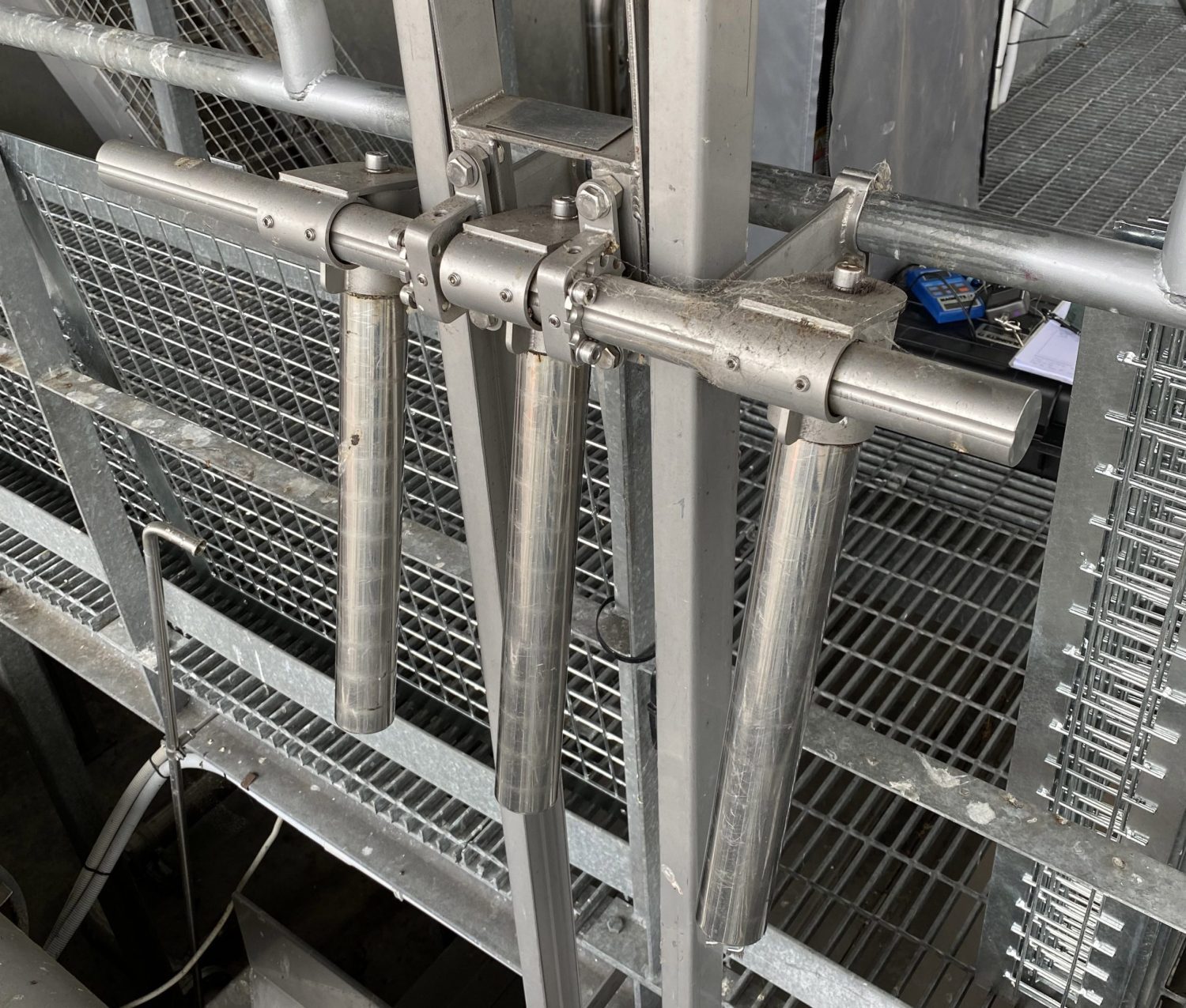 Multi-Finger Receival Bin Magnets (Vineyard Magnets) 2 Finger Magnet 1 scaled