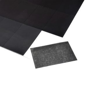 Magnetic Sheeting 66 a black rectangular object on a white surface