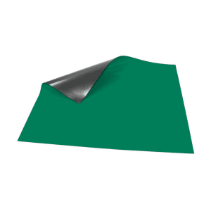 Pre Cut Magnetic Sheeting - Green with Write on/Wipe off Laminate