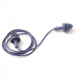 Metal & X-Ray Detectable Products 7 BST Detectable Corded 3 Flange Earplugs