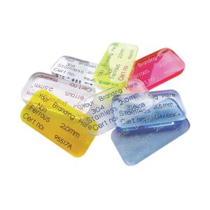 BST Acrylic Test Cards
